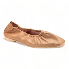 49872 - Nude Soft Leather Flats for Teen/Women by Pretty Ballerinas