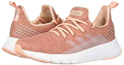 adidas Women's Asweego Running Shoe, raw Pink/Glow Pink/White, 6.5 M US