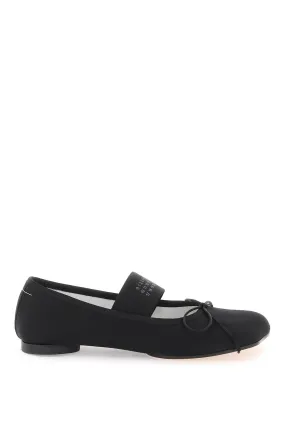 Anatomical Split-Toe Satin Ballet Flats