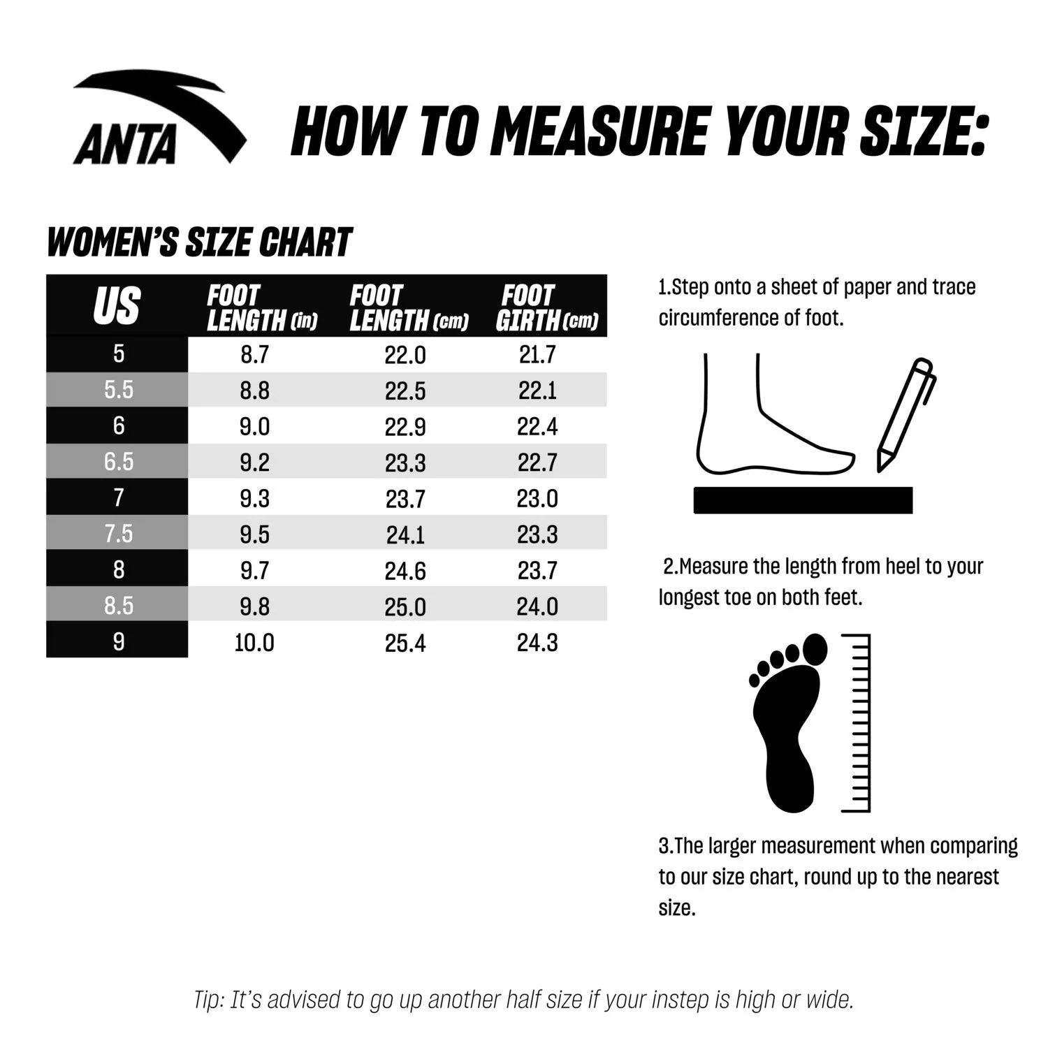 ANTA Women's Running Shoes