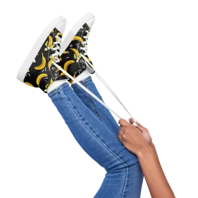 Bananas Women’s high top canvas shoes