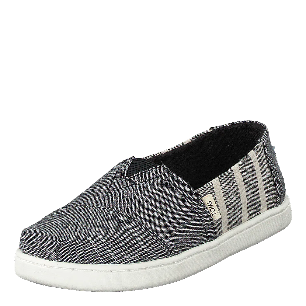 Black Cabana Stripe Grey