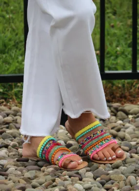 Boho Glam Strappy Sandal - True to size