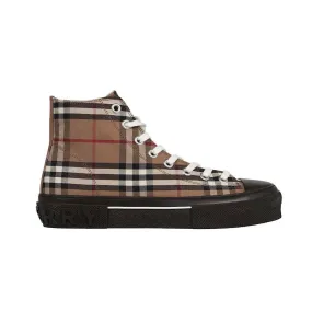 Burberry Vintage Check High Top Trainer