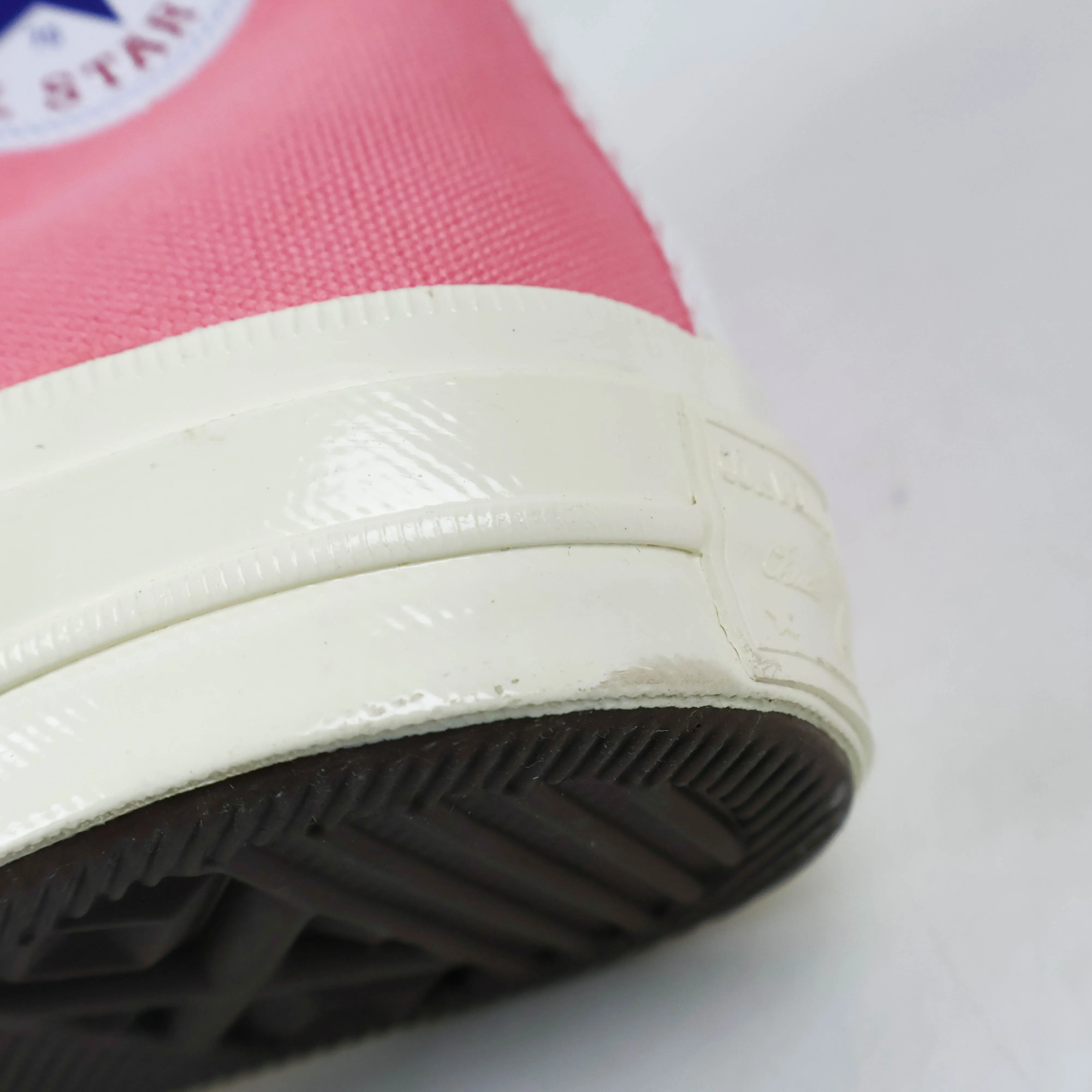 Converse Play Comme Des Garcons Sneakers High Top Pink