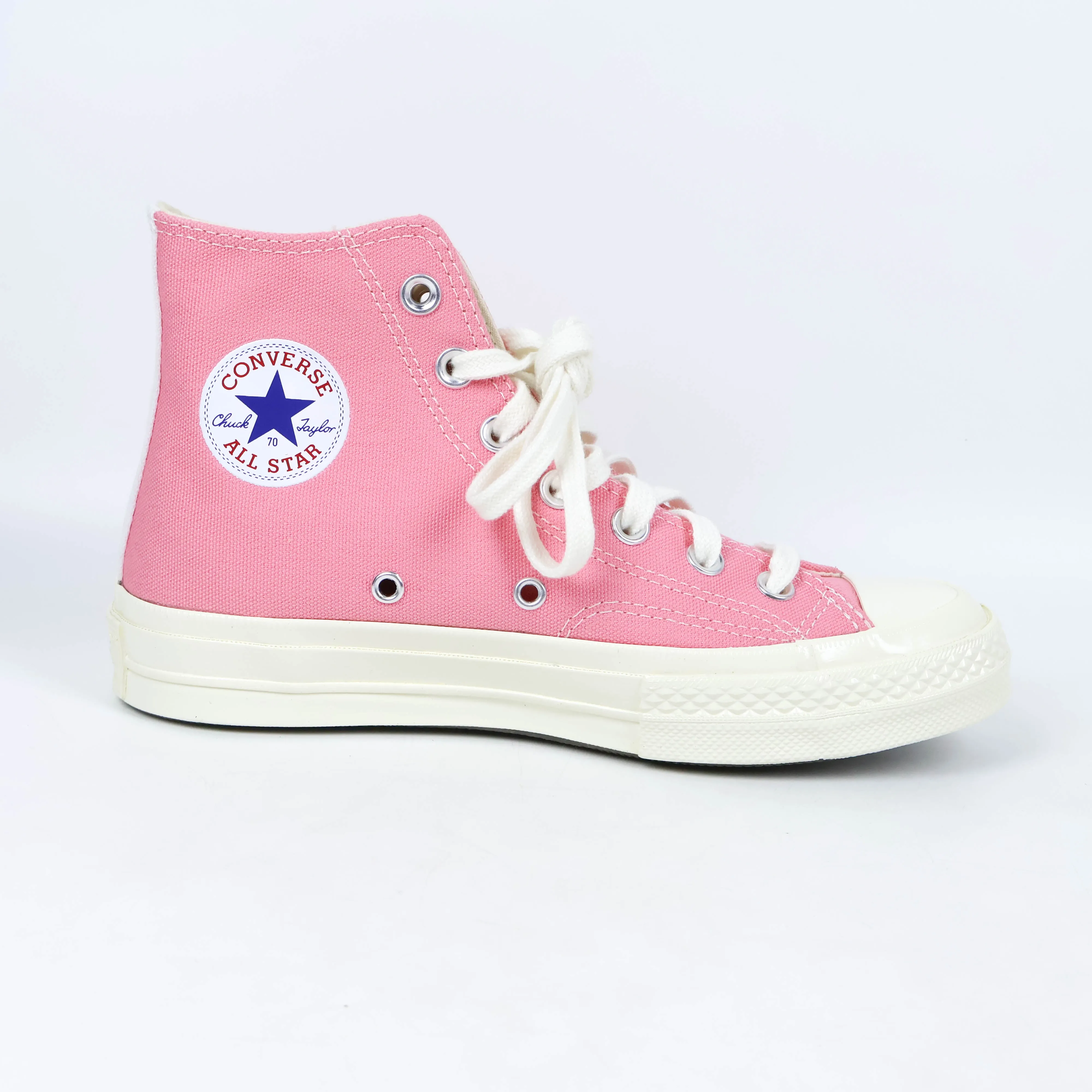 Converse Play Comme Des Garcons Sneakers High Top Pink