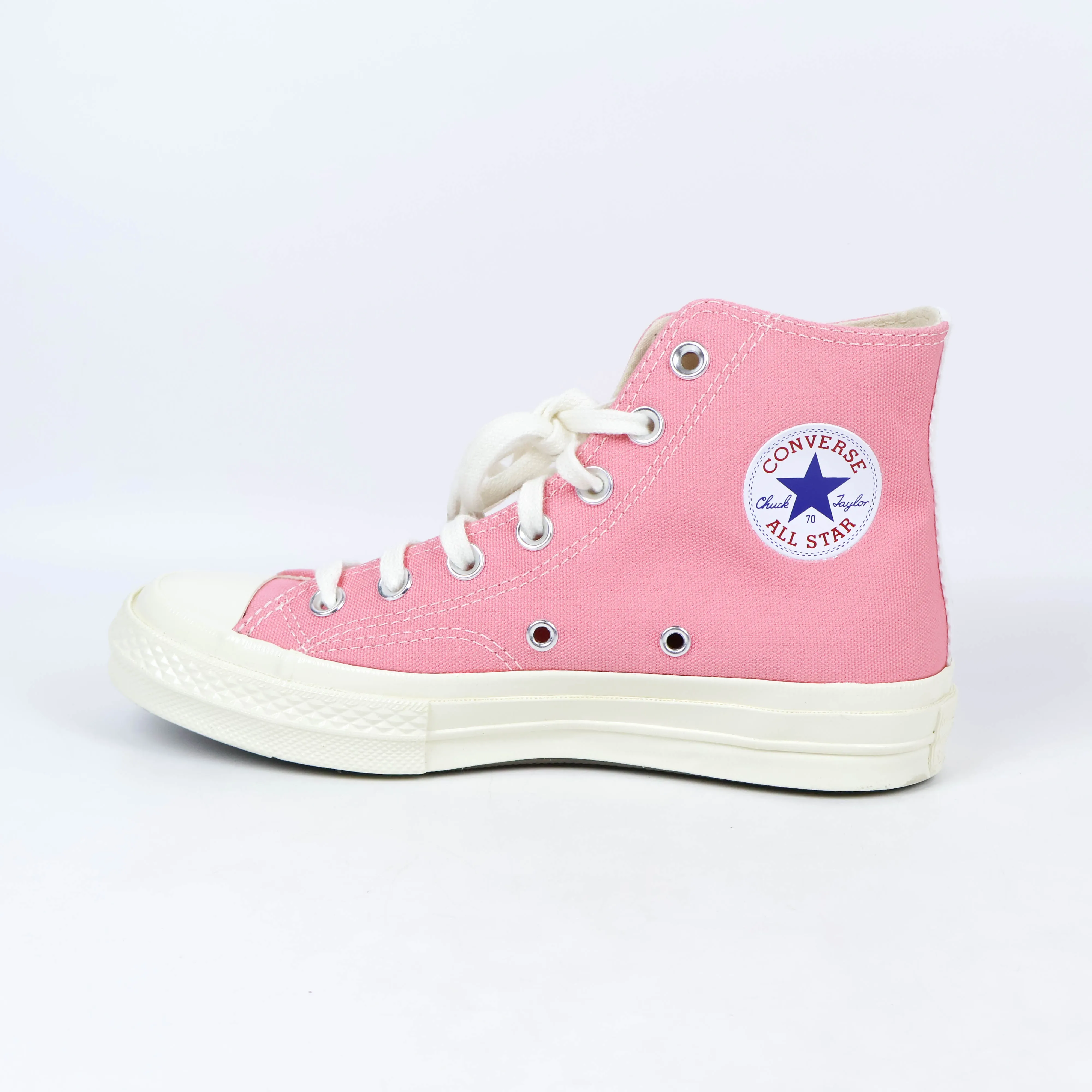 Converse Play Comme Des Garcons Sneakers High Top Pink