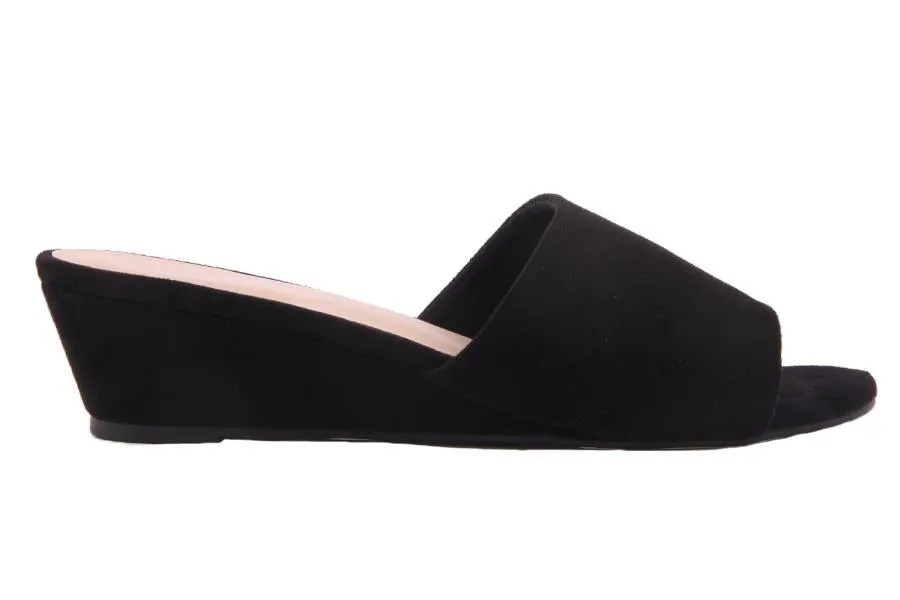 COSETTE BLACK SUEDE