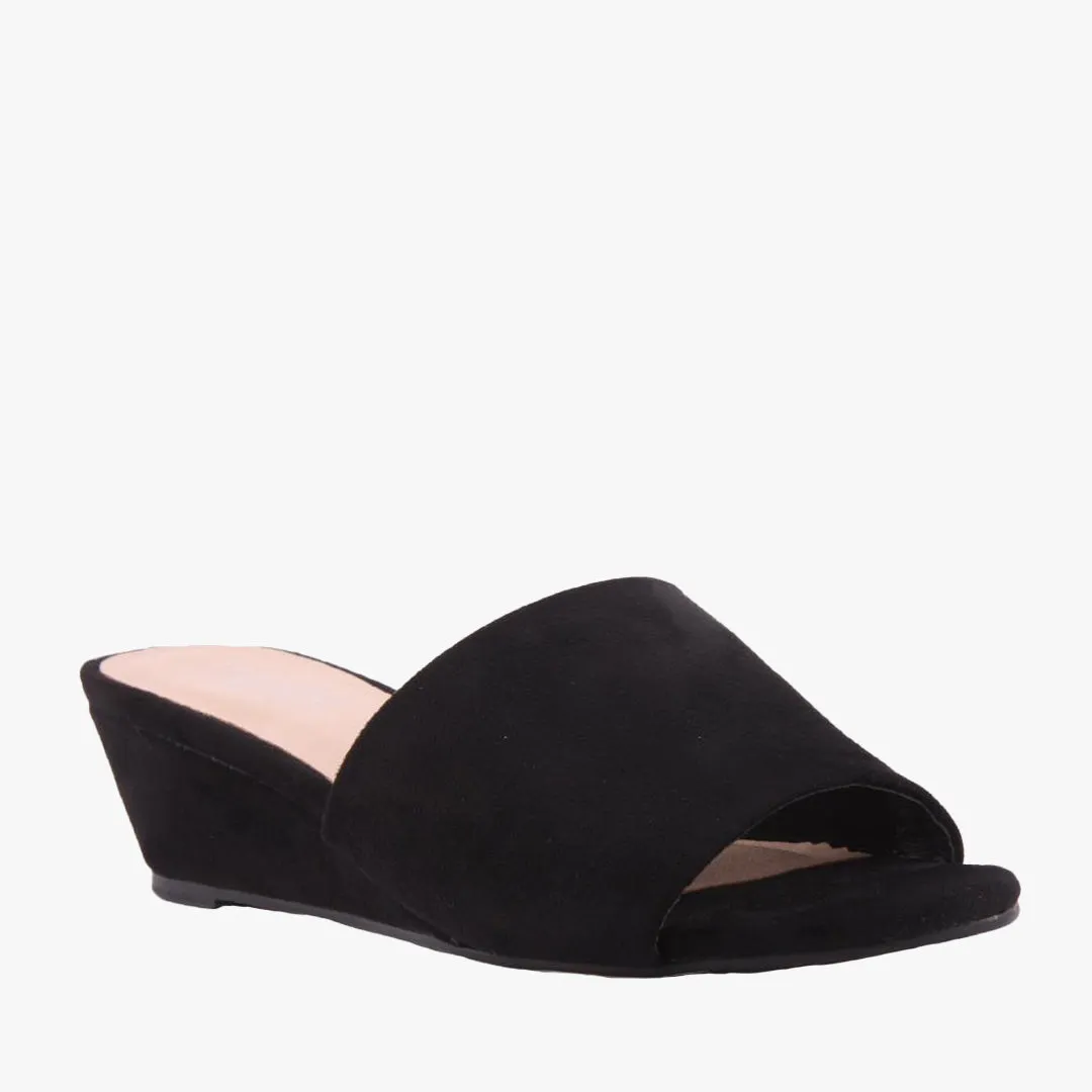 COSETTE BLACK SUEDE