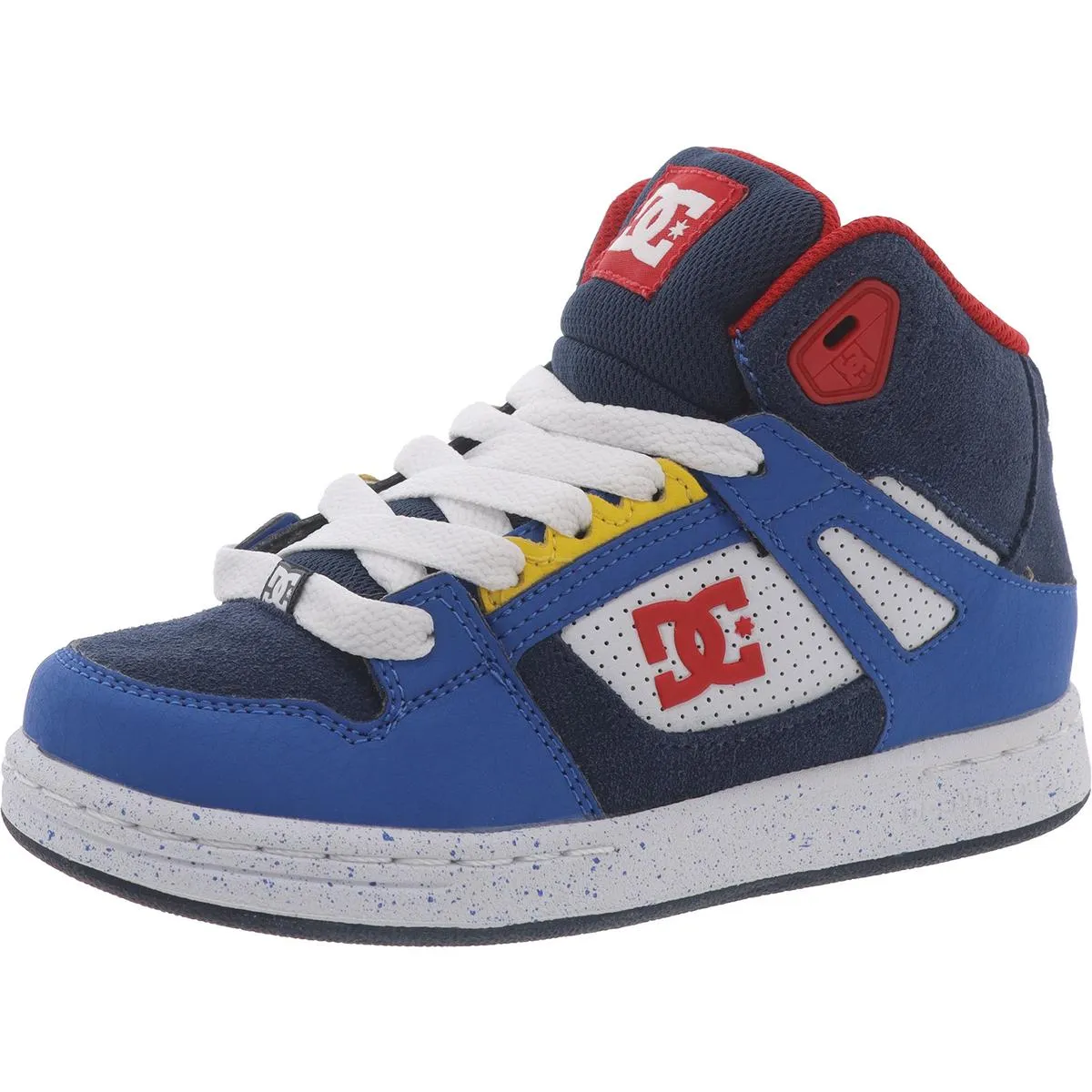 DC Boys Pure High-Top Big Kid Leather High-Top Sneakers