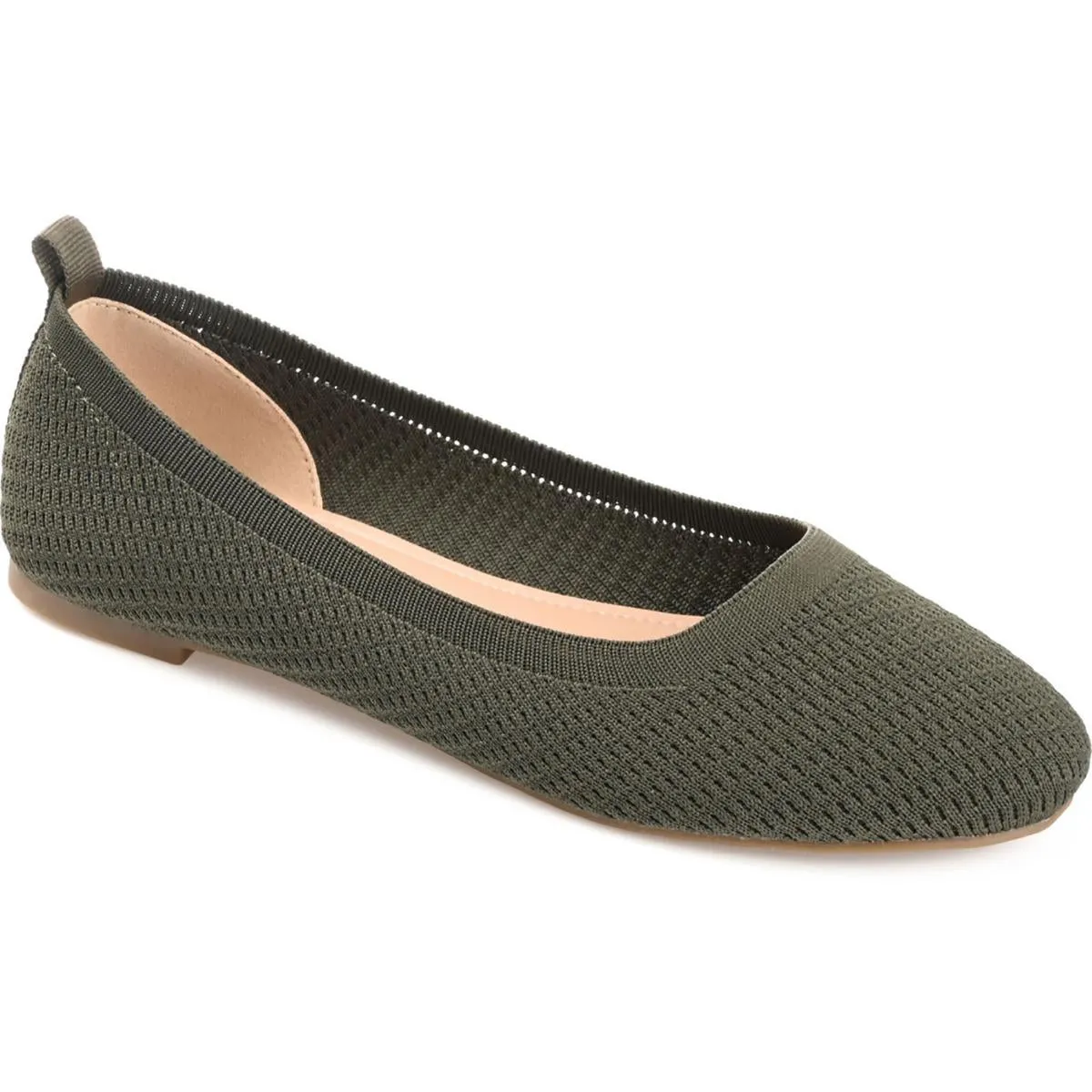 Journee Collection Womens Maryann Slip On Comfort Insole Ballet Flats