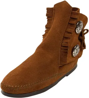 Minnetonka Women's Two Button Softsole Boot