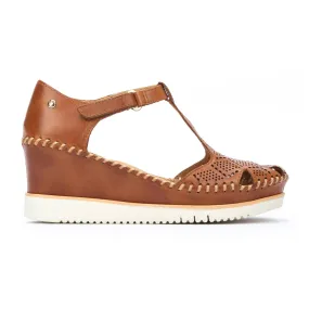 Pikolinos Aguadulce W3z-1991 Women's Closed-toe Wedge Sandals in Brandy