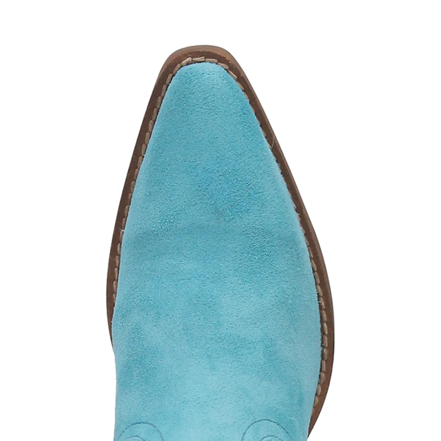 Sabana Blue Suede Leather Boots (DS)