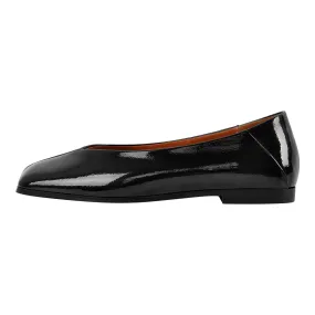 Square Toe Slip-on Flats