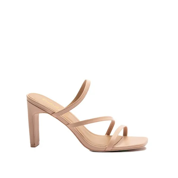 Strappy Slide on Sandal