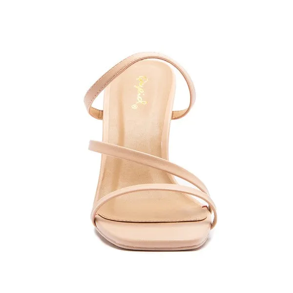 Strappy Slide on Sandal