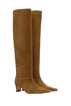 Tan Wally Suede Tall Boots