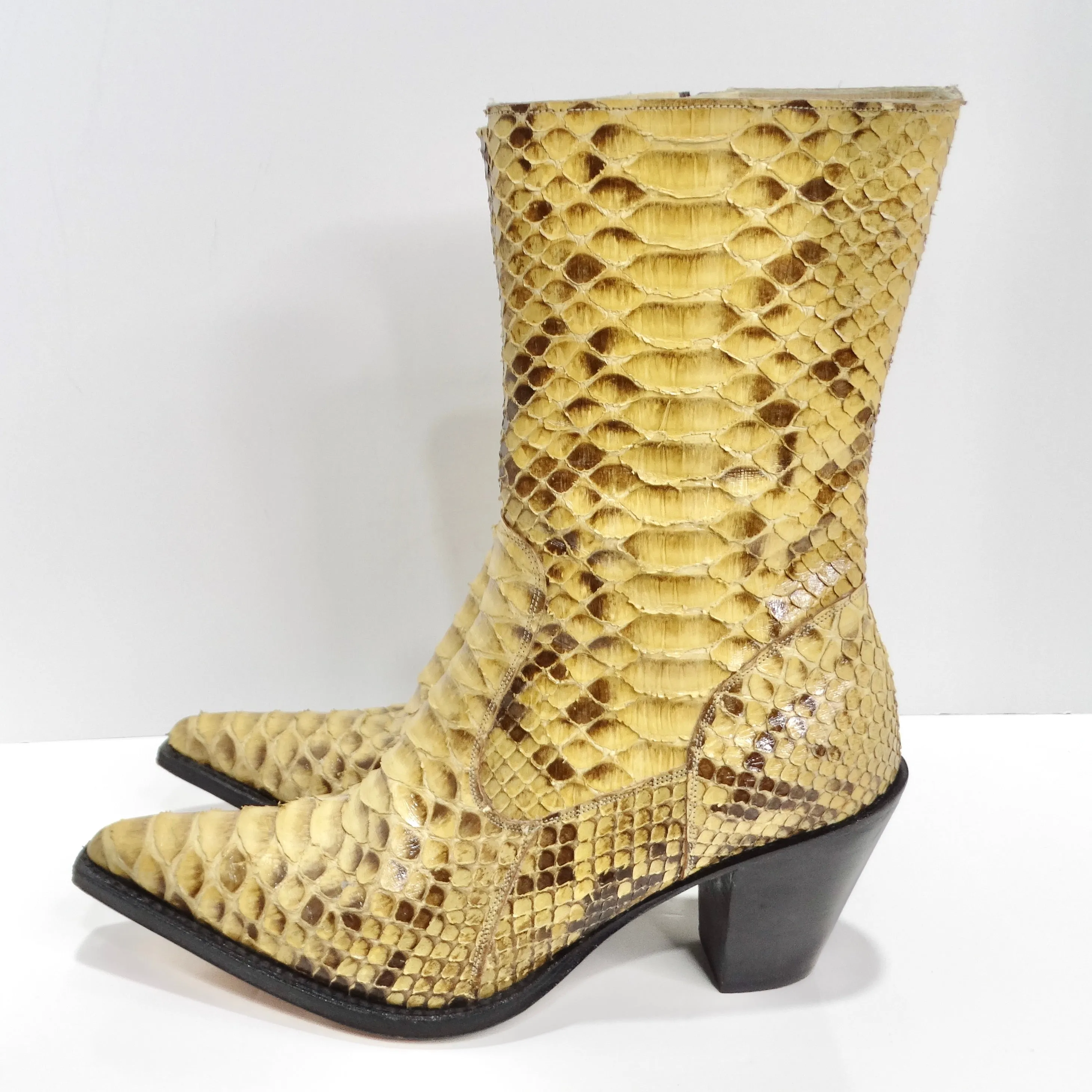 Tony Mora Python Cowboy Boots