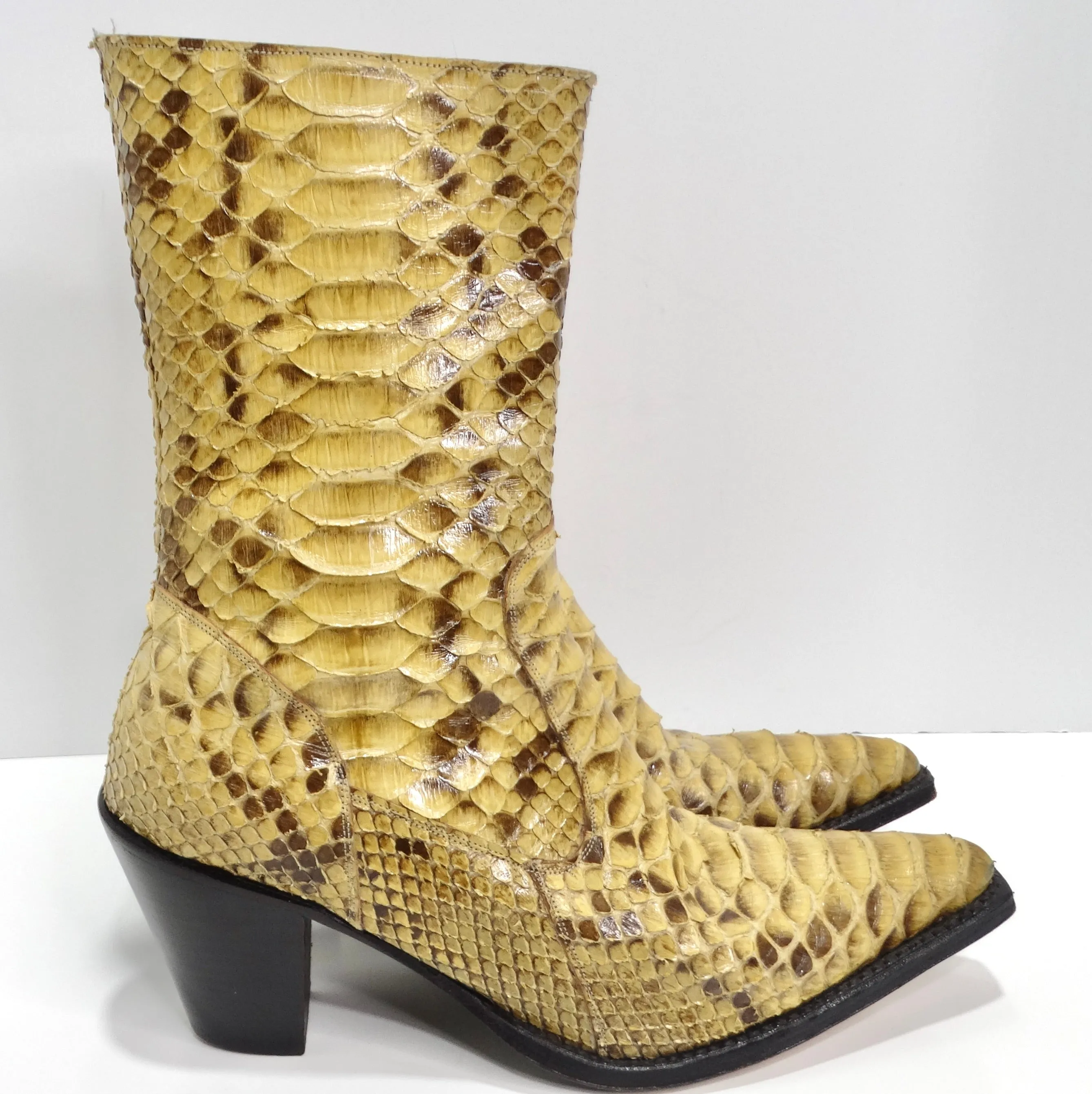 Tony Mora Python Cowboy Boots