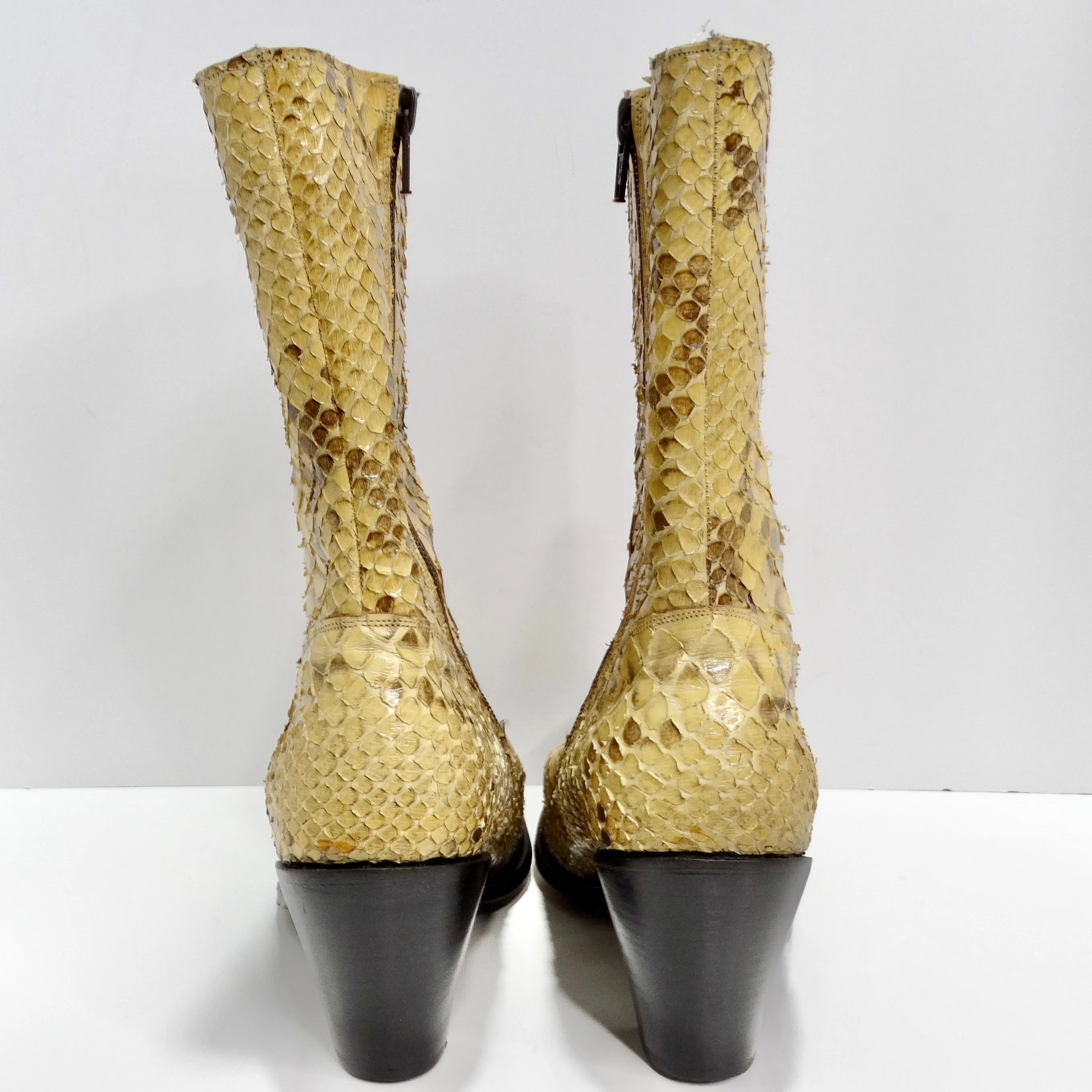 Tony Mora Python Cowboy Boots