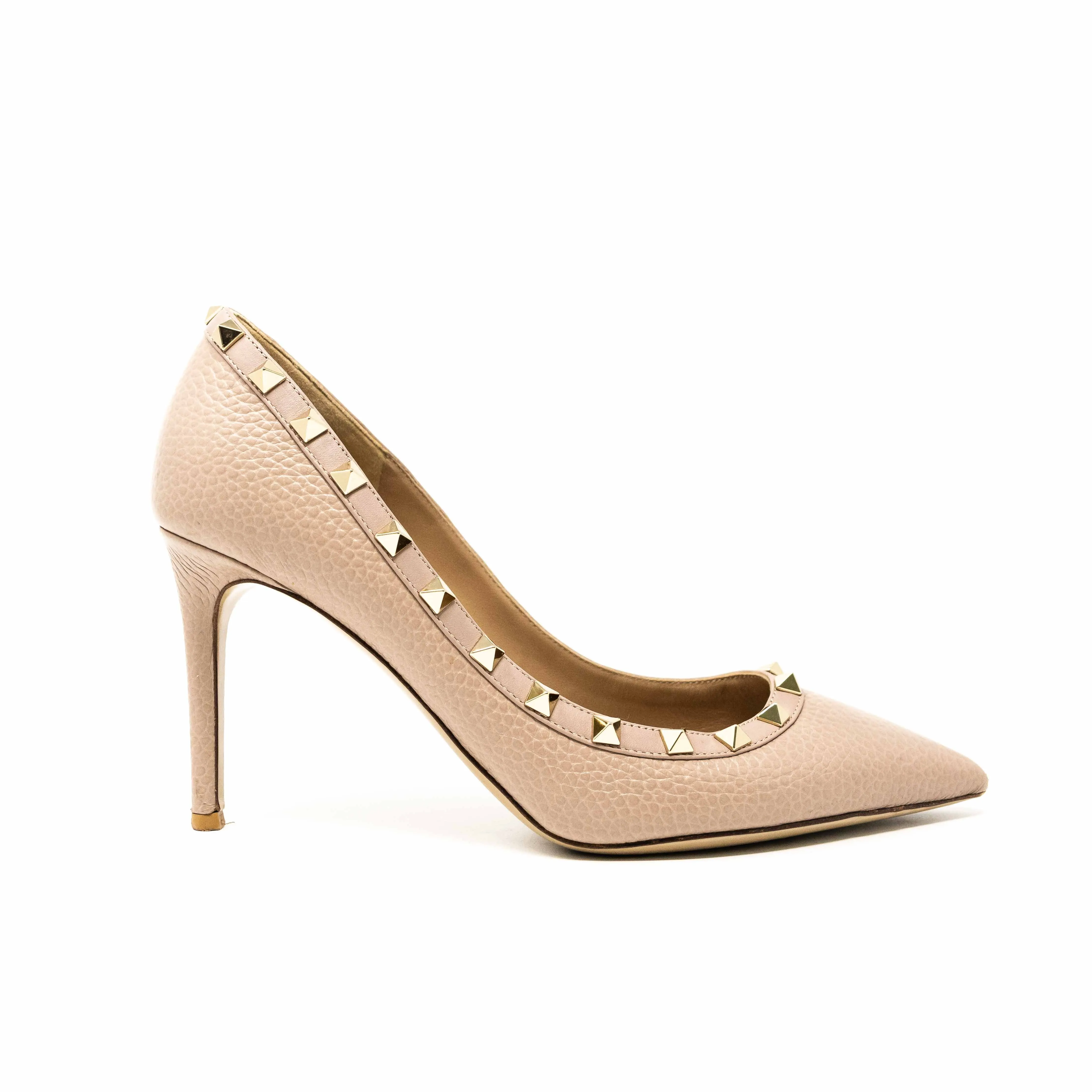 Valentino Blush Rockstud Pumps 39