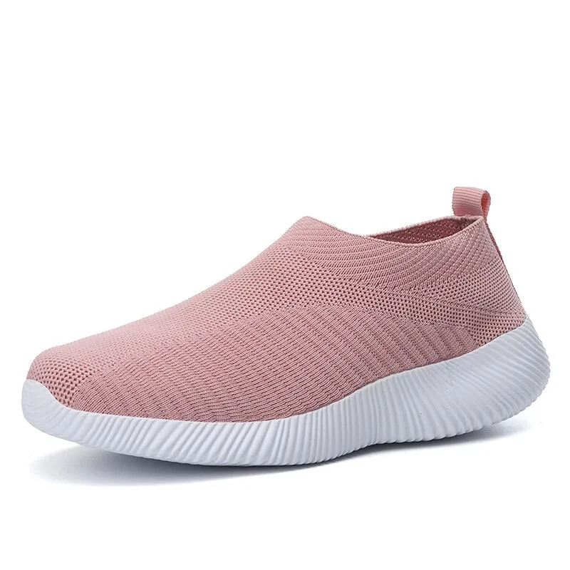 Women Vulcanized  Slip On Flats