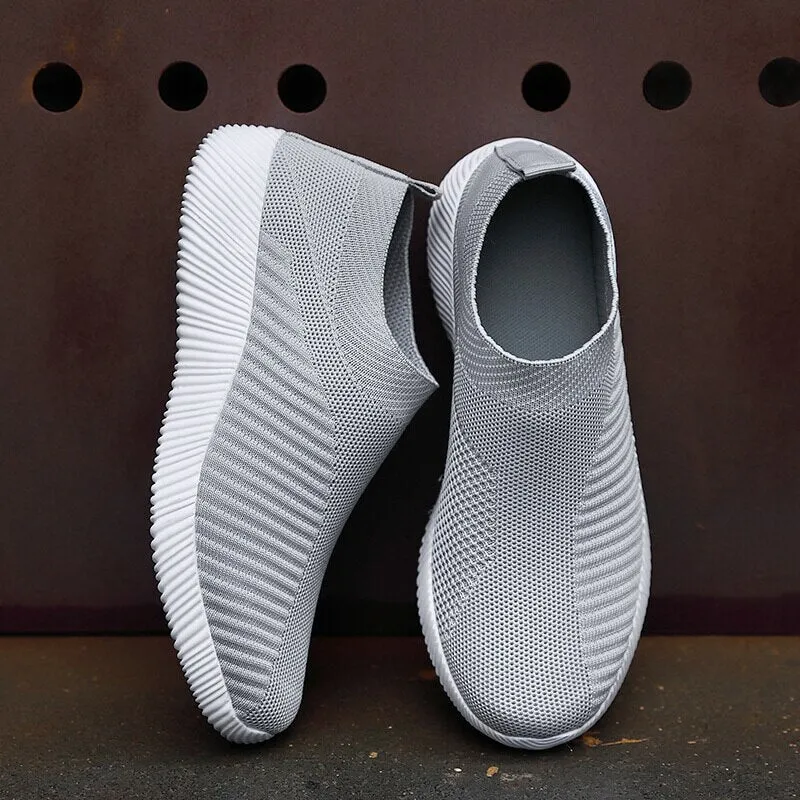 Women Vulcanized  Slip On Flats