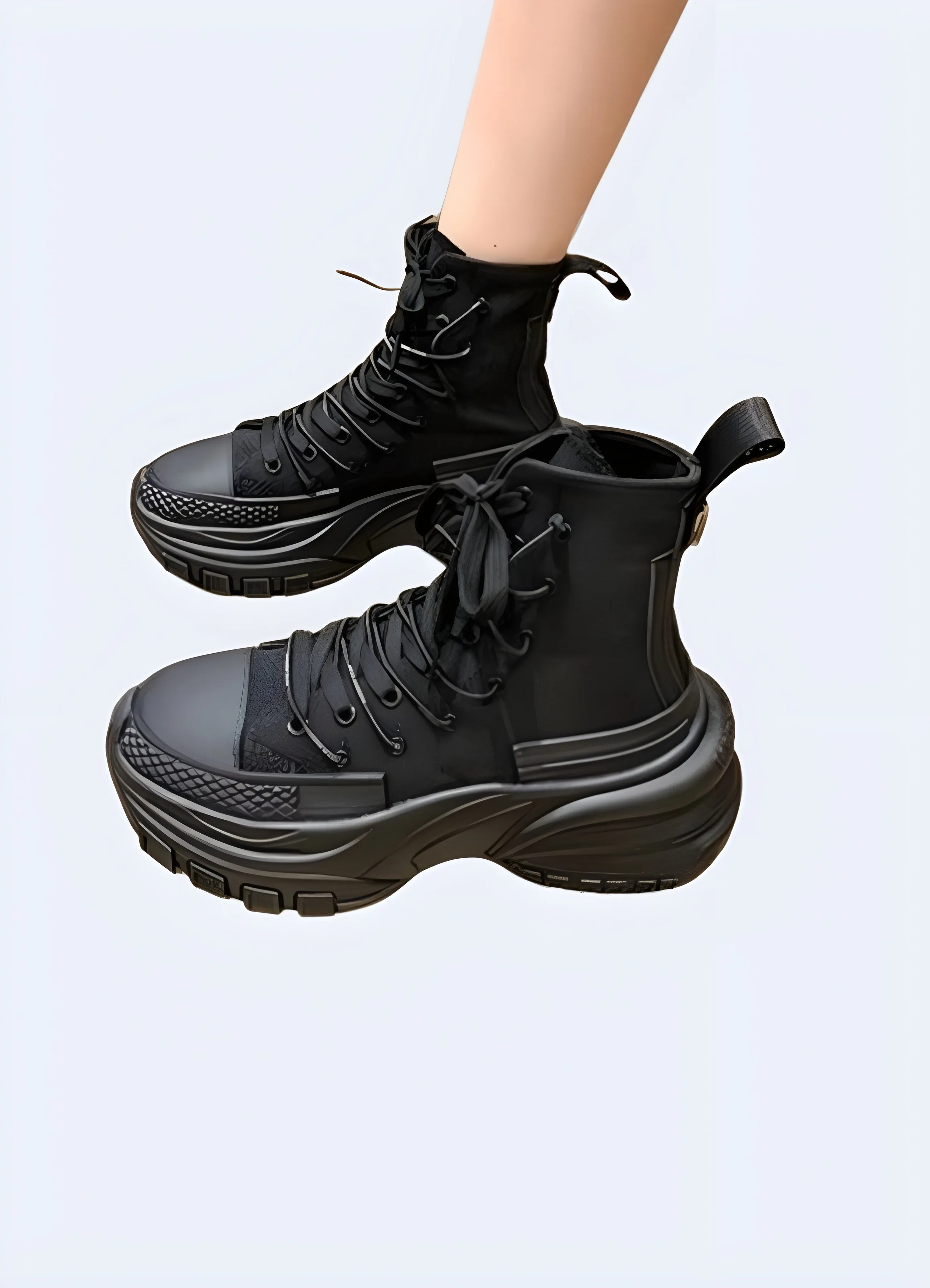 Women's High Top Ninja Shoes